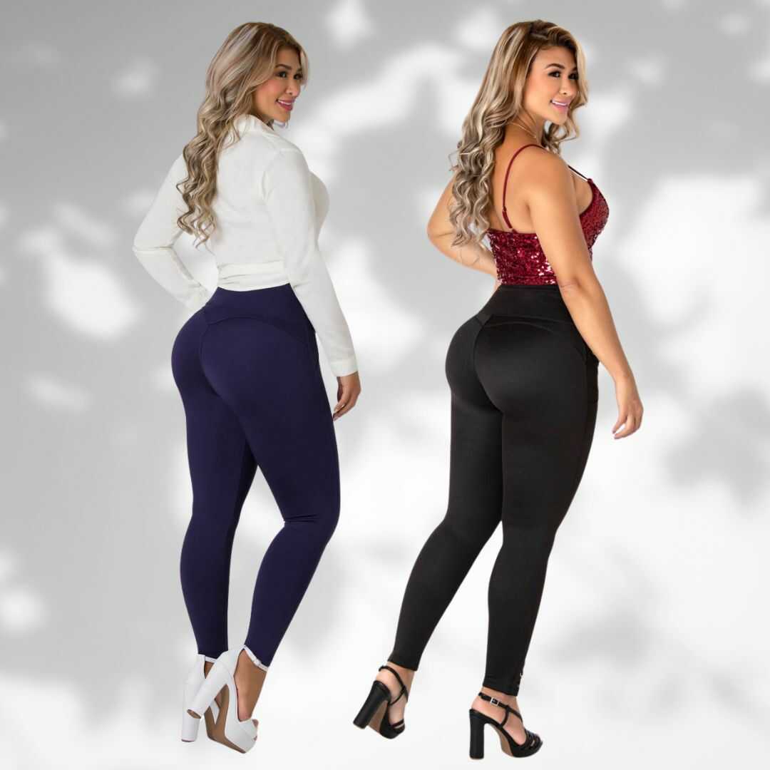 LEGGINS CON FAJA INTERNA REALZA GLUTEOS Y MOLDEAN ABDOMEN Y PIERNAS
