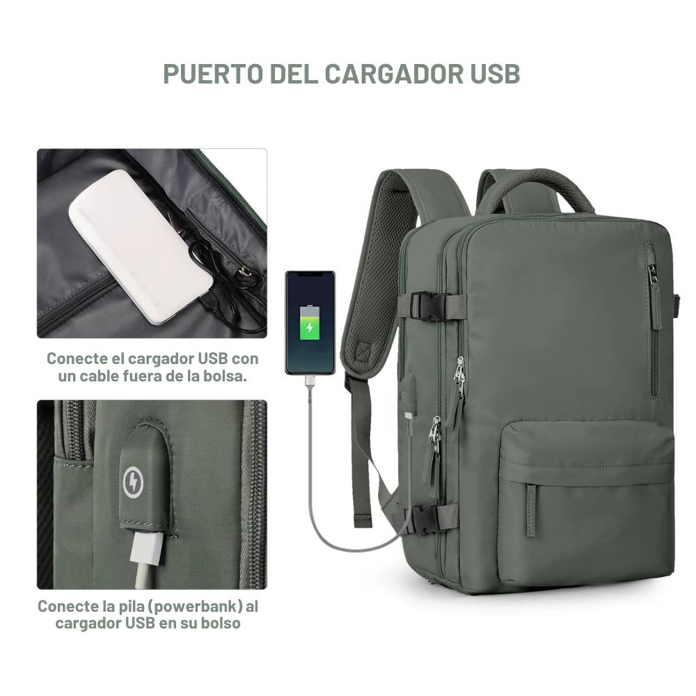 Mochila de viaje grande Mochila impermeable para senderismo （ENVÍO GRATIS）